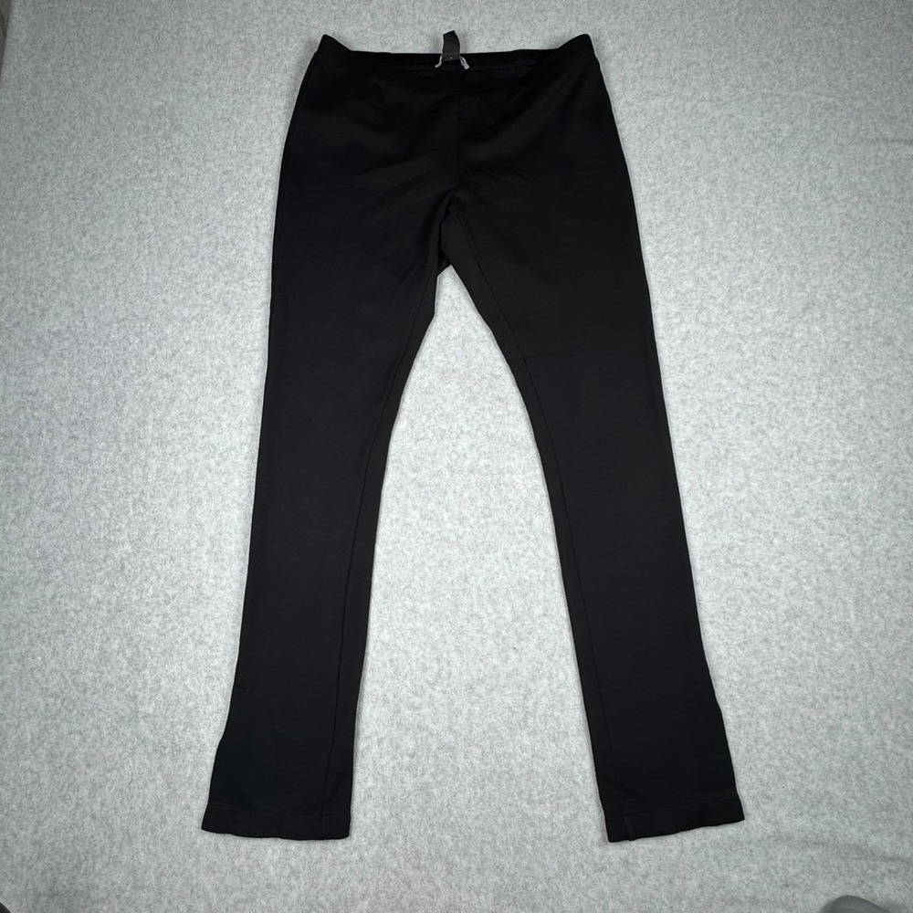 White House Black Market Womens Black Slim Ankle Pants Side Slit S RN 111459